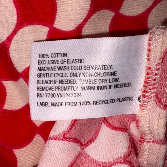 Ava & Viv Red and Cream Textured Top - Picture 4 of 4